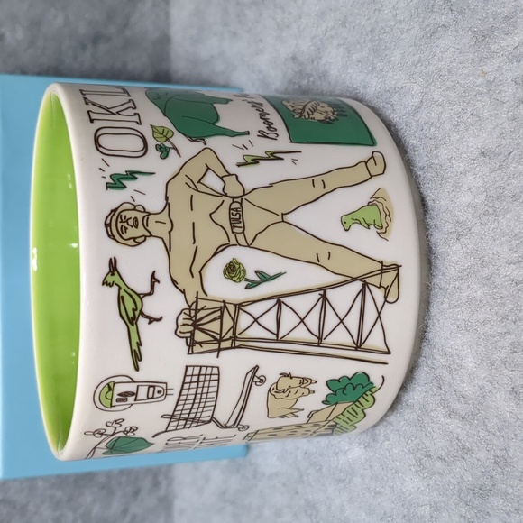 Starbucks Oklahoma Been There Series Mug 2023 14oz - Picture 3 of 10